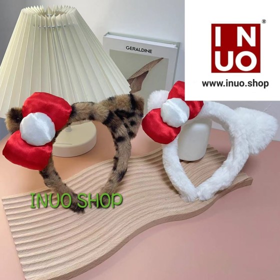 Diadema de felpa hello kitty